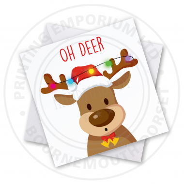 Oh Deer Greetings Card