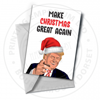 Donal Trump Greetings Card